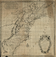 Carte generale des Treize Etats Unis Independants de l'Amerique Septetrionale d'après [Rigobert de] Bonne [...]