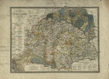 Karte von Ungarn und Galizien von F[ranz] Fried