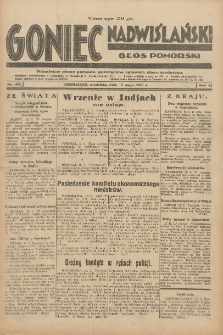 Goniec Nadwiślański: Głos Pomorski: Niezależne pismo poranne, poświęcone sprawom stanu średniego 1930.05.18 R.6 Nr115