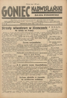 Goniec Nadwiślański: Głos Pomorski: Niezależne pismo poranne, poświęcone sprawom stanu średniego 1930.07.04 R.6 Nr152