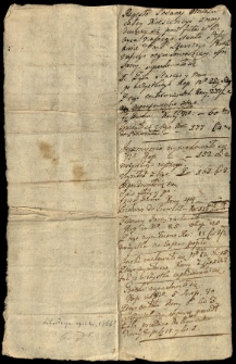 Akta przejęcia Libidzy przez Józefa Zarębę (1757-1758)