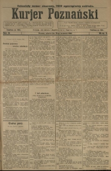 Kurier Poznański 1906.09.29 R.1 nr 9