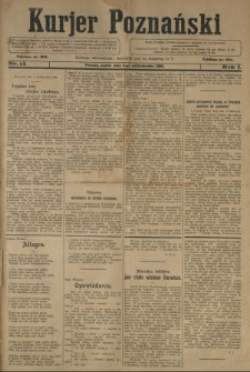 Kurier Poznański 1906.10.05 R.1 nr 14