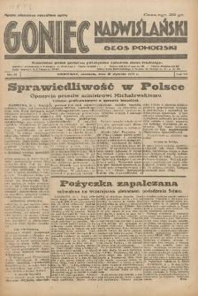 Goniec Nadwiślański: Głos Pomorski: Niezależne pismo poranne, poświęcone sprawom stanu średniego 1931.01.18 R.7 Nr14