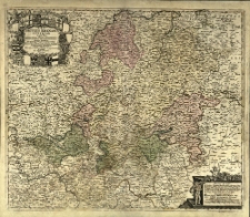 S. R. I. Circulus Rhenanus Superior in quo sunt Landgraviatus Hasso-Casselensis Darmstadiensis et Rhenofeldensis Abbatia Fuldendensis Principatus Waldeck et Hirschfeld. Comitatus Nassau-Weilburg Usingen Wisbaden, et idstein Solmensis Hanoviensis Isenburgensis superior Witgenstein Hatzfeld Westerburg et Hachenburg Urbes Imperiales: Franckfurt, Fridberg, Wetzlar et Gelenhausen ex conatibus [...]