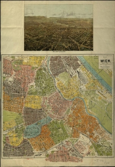 Plan von Wien. Mit Verzeichnis samtlicher Strassen, Gassen und Platze der einundzwanzig Bezirke von Wien. 26. Auflage. Neuester