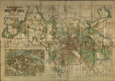 Plan miasta Wrocławia. Biuro pomiar&oacute;w Zarządu Miejskiego m. Wrocławia