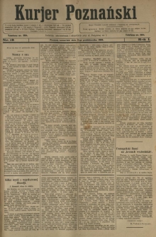 Kurier Poznański 1906.10.11 R.1 nr 19