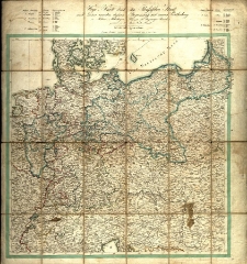 Wege-Karte durch den Preussischen Staat nach seiner neusten aüssern Begrenzung und einern Einthelung [...] geyeichnet von Marius Friedr[ich] Schmidt