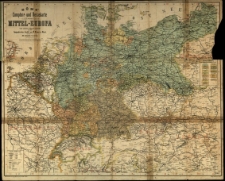 Düms Comptoir und Reisekarte von Mittel-Europa [...] revidirt von Alb. Schaacke [...]