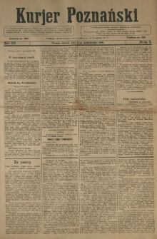 Kurier Poznański 1906.10.16 R.1 nr 23