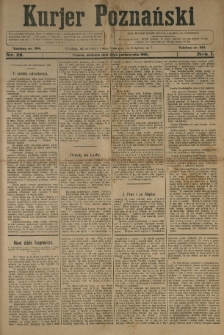 Kurier Poznański 1906.10.21 R.1 nr 28