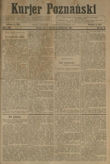 Kurier Poznański 1906.10.23 R.1 nr 29