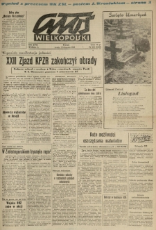 Głos Wielkopolski. 1961.11.01 R.17 nr258 Wyd.A