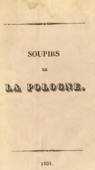 Les soupirs de la Pologne, en 7 psaumes