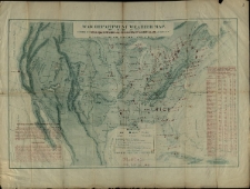 War Department Weather Map. Signal Service U. S. Army. Division of Telegrams Andreports for the Benefit of Commerce and Agriculture