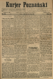 Kurier Poznański 1908.02.08 R.3 nr 32