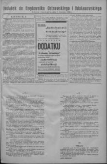 Dodatek do Orędownika Ostrowskiego i Odolanowskiego 1938.09.05