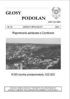 Głosy Podolan - Wydanie specjalne nr 14 - Czortk&oacute;w