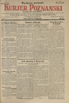 Kurier Poznański 1930.09.01 R.25 nr 401