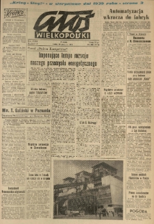 Głos Wielkopolski. 1962.08.29 R.18 nr205 Wyd.A