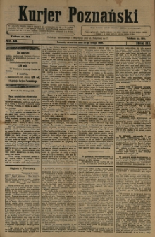 Kurier Poznański 1908.02.27 R.3 nr 48