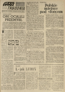 Głos Tygodnia. Dodatek Głosu Wielkopolskiego. 1962.07.22 R.2 nr41