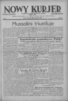 Nowy Kurjer: dziennik poświęcony sprawom politycznym i społecznym 1939.01.29 R.50 Nr24