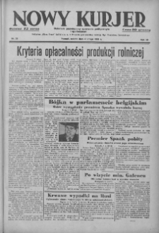 Nowy Kurjer: dziennik poświęcony sprawom politycznym i społecznym 1939.02.04 R>50 Nr28
