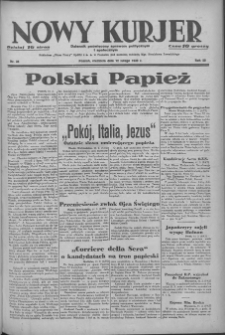 Nowy Kurjer: dziennik poświęcony sprawom politycznym i społecznym 1939.02.12 R.50 Nr35