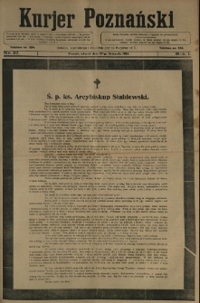 Kurier Poznański 1906.11.27 R.1 nr 57