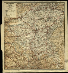 Neue Verkehrskarte der Provinz Posen