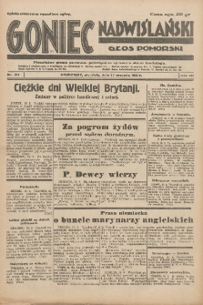 Goniec Nadwiślański: Głos Pomorski: Niezależne pismo poranne, poświęcone sprawom stanu średniego 1931.09.20 R.7 Nr217