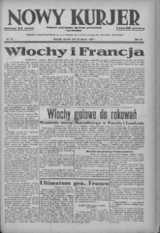 Nowy Kurjer: dziennik poświęcony sprawom politycznym i społecznym 1939.03.28 R.50 Nr72