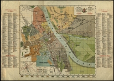 Plan m[iasta] Warszawy z numeracyą dom&oacute;w