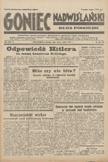 Goniec Nadwiślański: Głos Pomorski: Niezależne pismo poranne, poświęcone sprawom stanu średniego 1931.12.18 R.7 Nr292