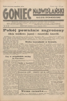 Goniec Nadwiślański: Głos Pomorski: Niezależne pismo poranne, poświęcone sprawom stanu średniego 1932.01.31 R.8 Nr25