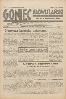 Goniec Nadwiślański: Głos Pomorski: Niezależne pismo poranne, poświęcone sprawom stanu średniego 1932.02.25 R.8 Nr45