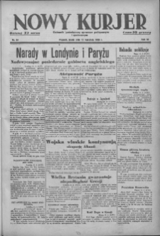 Nowy Kurjer: dziennik poświęcony sprawom politycznym i społecznym 1939.04.12 R.50 Nr84