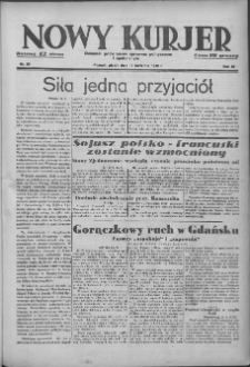 Nowy Kurjer: dziennik poświęcony sprawom politycznym i społecznym 1939.04.14 R.50 Nr86