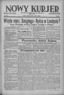 Nowy Kurjer: dziennik poświęcony sprawom politycznym i społecznym 1939.06.01 R.50 Nr124