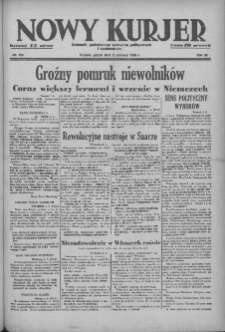 Nowy Kurjer: dziennik poświęcony sprawom politycznym i społecznym 1939.06.02 R.50 Nr125