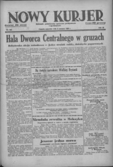 Nowy Kurjer: dziennik poświęcony sprawom politycznym i społecznym 1939.06.08 R.50 Nr130