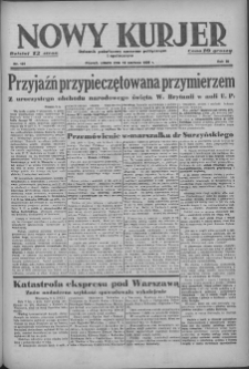 Nowy Kurjer: dziennik poświęcony sprawom politycznym i społecznym 1939.06.10 R.50 Nr131