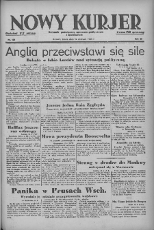 Nowy Kurjer: dziennik poświęcony sprawom politycznym i społecznym 1939.06.14 R.50 Nr134