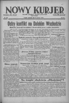 Nowy Kurjer: dziennik poświęcony sprawom politycznym i społecznym 1939.06.15 R.50 Nr135