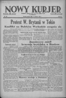 Nowy Kurjer: dziennik poświęcony sprawom politycznym i społecznym 1939.06.17 R.50 Nr137