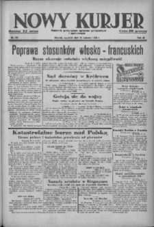 Nowy Kurjer: dziennik poświęcony sprawom politycznym i społecznym 1939.06.22 R.50 Nr141