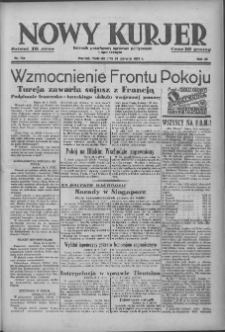 Nowy Kurjer: dziennik poświęcony sprawom politycznym i społecznym 1939.06.25 R.50 Nr144
