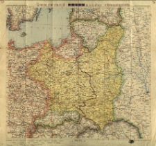 Grenze der deutsch - Polen russischen Interessengebiete